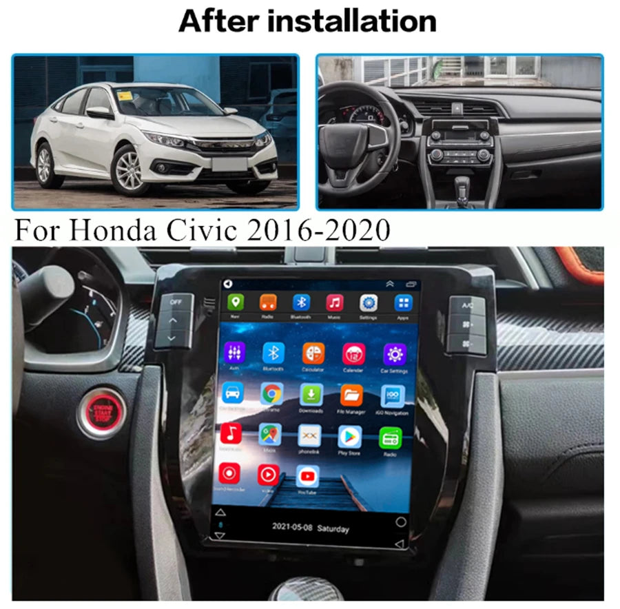 LED Interior Light Kit for Honda Civic 2016-2020 - Canbus Error-Free Interior Bulbs