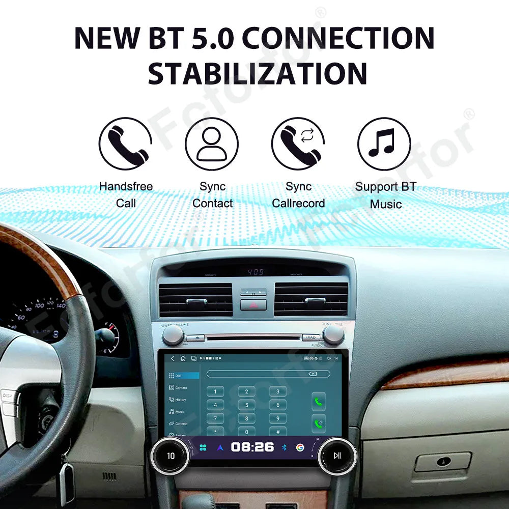 HD Large Touch Screen Car Radio 11.5 Inch Wireless CarPlay Android 15 GPS Navigation Stere