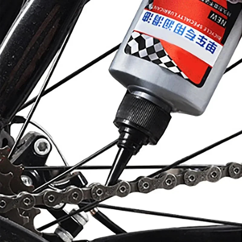 MTB Road Bike Chain Lube 100ml Bicycles Special Lubricant Mountain Bike Dry Lube Chain Oil Fork  - Automotive LED Light