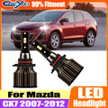 6500K White 9005 High Beam LED Headlight 20000LM 120W Car Turbo Light 12V 24V For Mazda CX