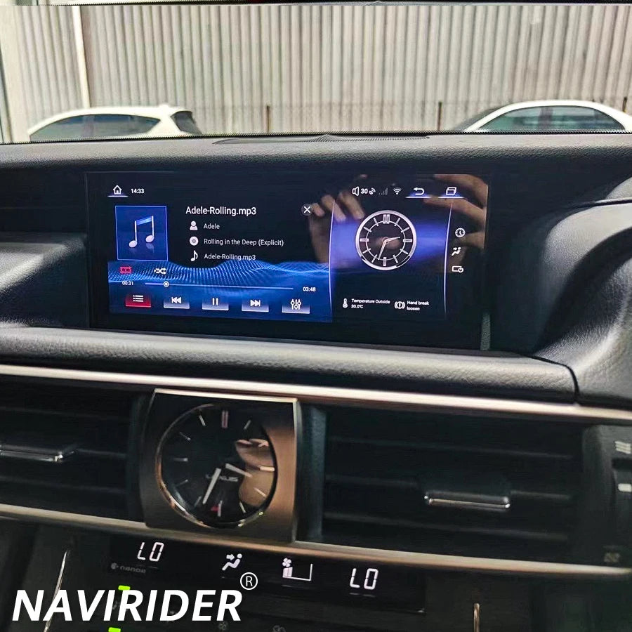 Android 14 Navi Bluetooth Radio For Lexus IS RC 200 250 200t 300h 2013-2019 Car Multimedia