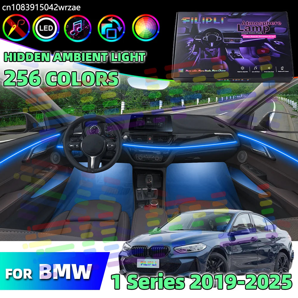 64RGB - Ambient Light - for BMW F40 F70 - App Control - Car Interior Lighting | AUTOKITSHOP