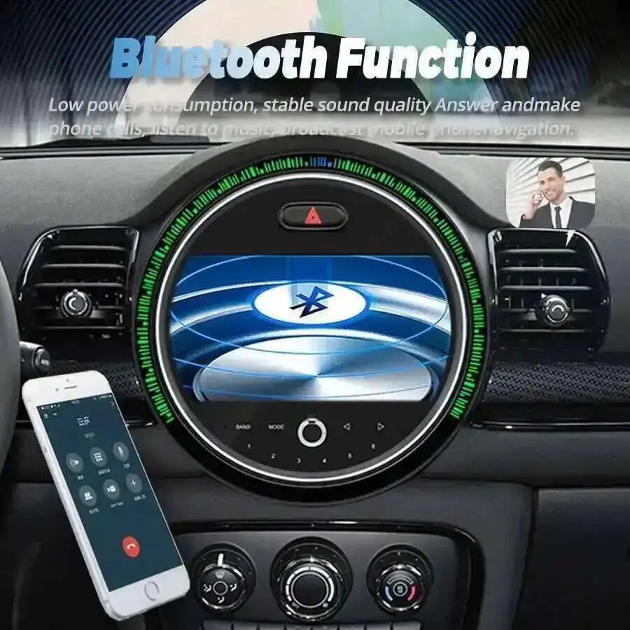 GPS Video Stereo Multimedia Android 14 Screen For BMW MINI Cooper F54 F55 F56 F60 2015-202