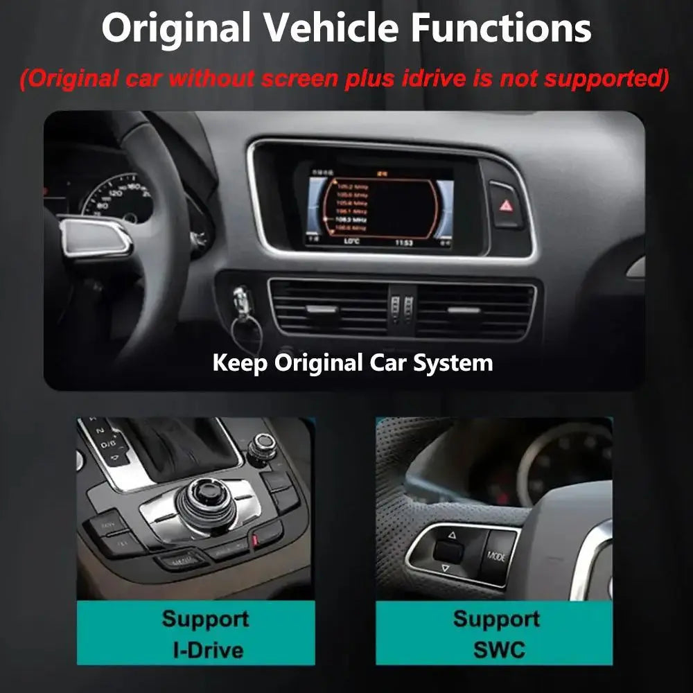 9 Inch For Audi A6 A7 C7 RS6 RS7 S6 2012 - 2018 Android 16 Player Car Radio Multimedia Ste