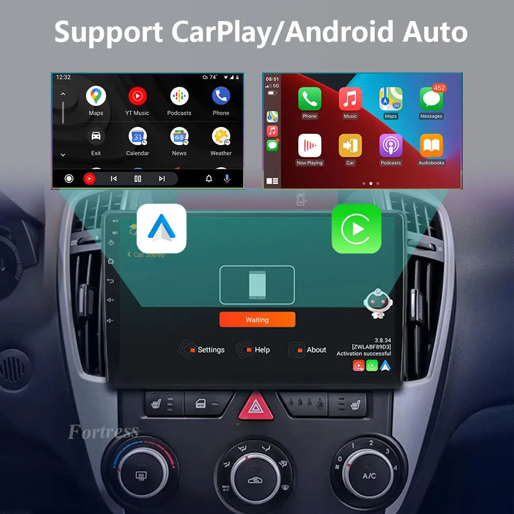 For Kia Ceed ED 2006 - 2012 Android 16 Carplay Auto Car Radio Multimedia Video Player Navi