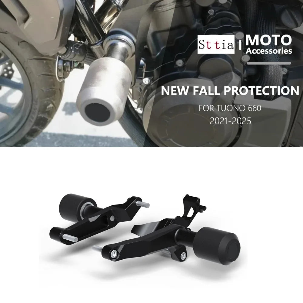 Tuono 660 Motorcycle Falling Protection Frame Sliders Fairing Guard Anti Crash Pad Protector For - Automotive LED Light