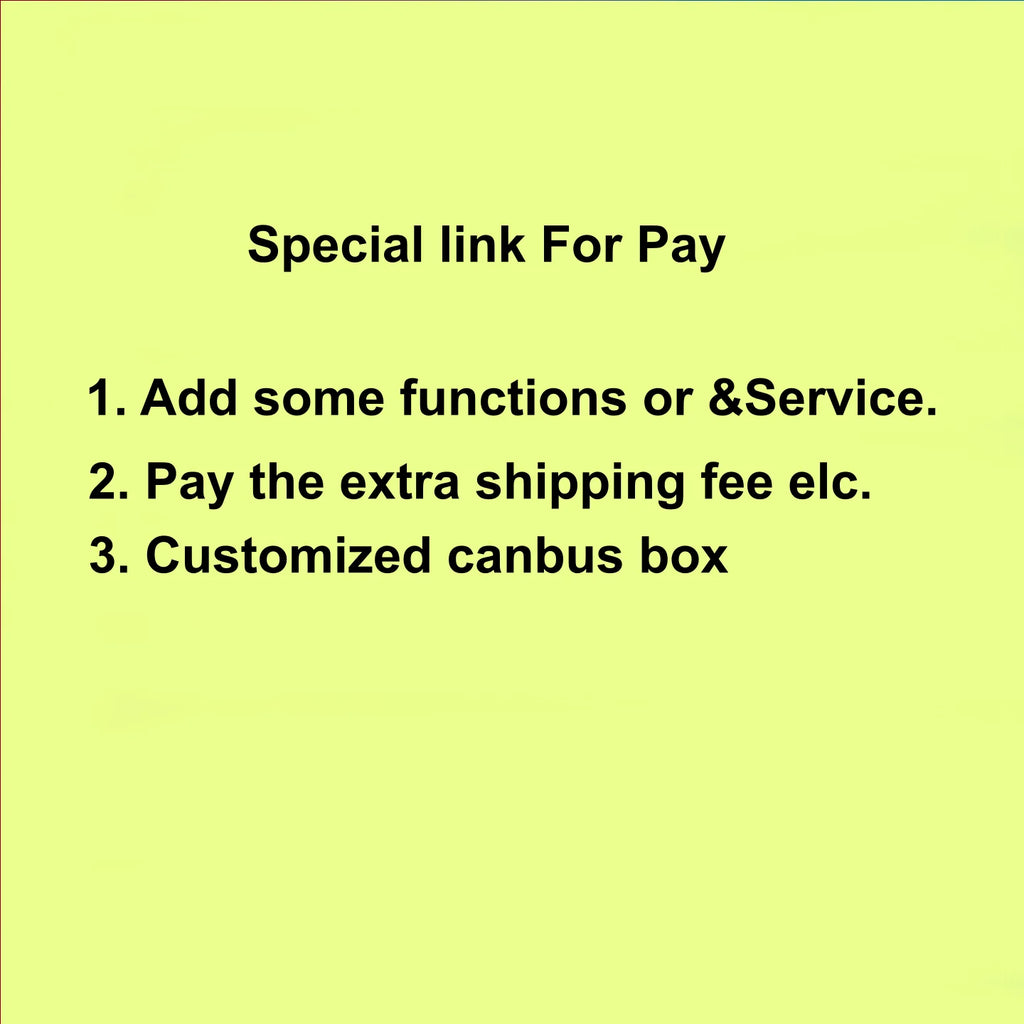 Custom Fee Payment Link for Car Audio Orders – Extra Charge Only | AUTOKITSHOP