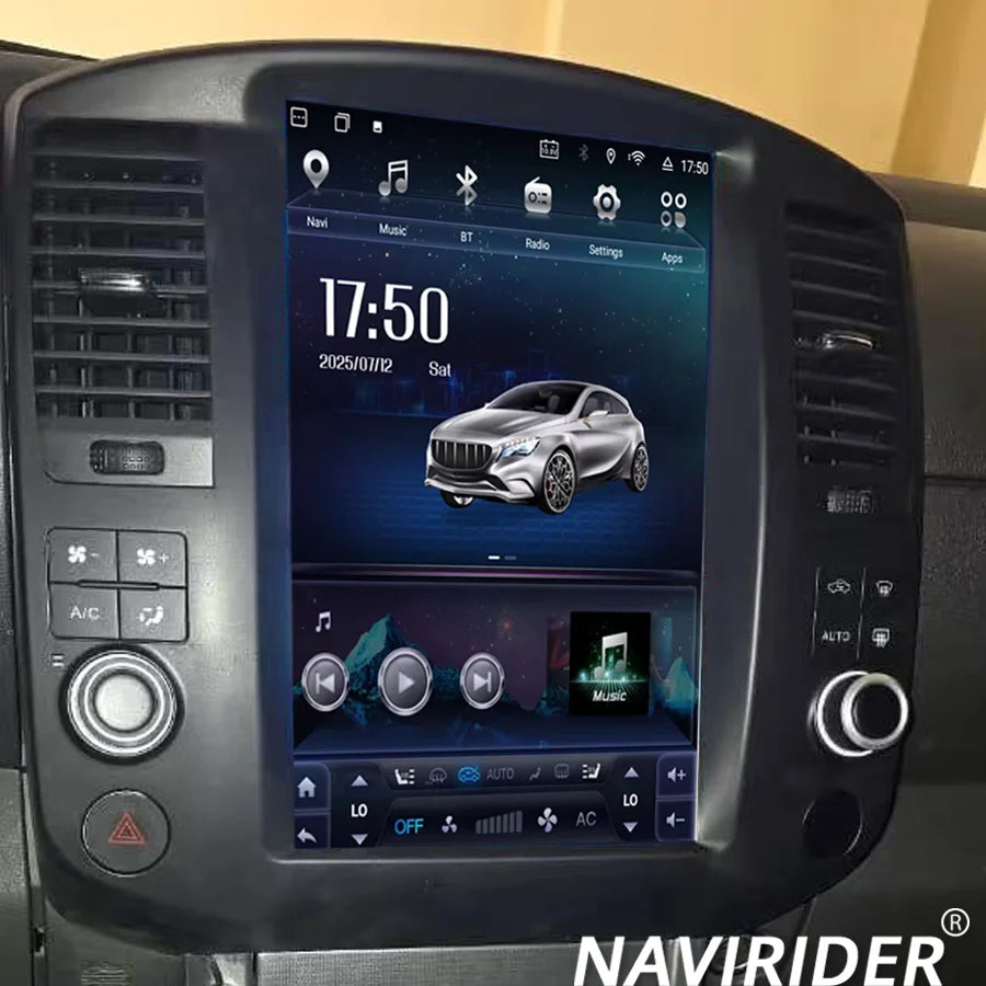 12.8inch Android Vertical Screen For Nissan Pathfinder R51 Navara 2006-2012 DSP Carplay GP | AUTOKITSHOP