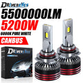M8PRO H7 Led H4 H3 H1 5200W 5500000LM H8 H11 9005 HB3 9006 HB4 9012 HIR2 H9 Canbus 9054 CS