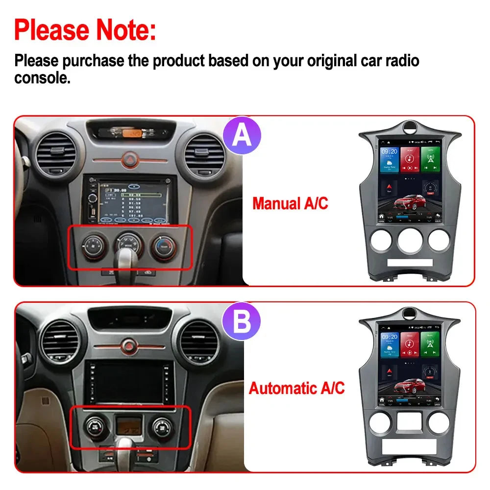 9.7 Inch Android 16 For Kia Carens 2007-2011 Car Radio Multimedia Video Player Gps navigat | AUTOKITSHOP