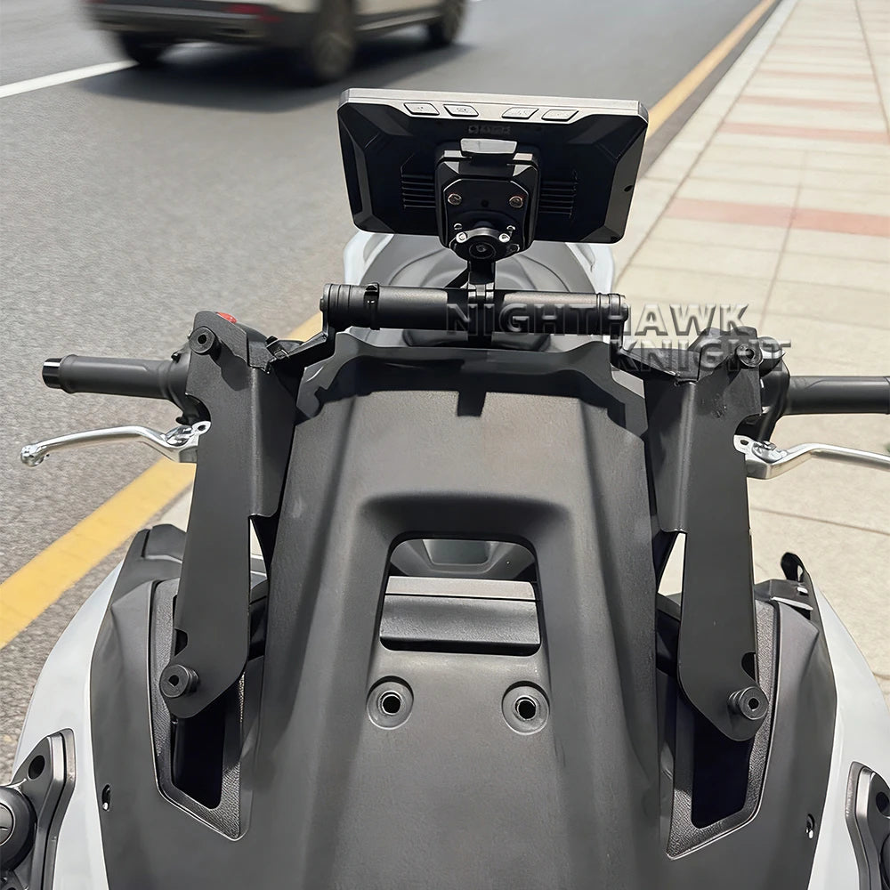 For YAMAHA TMAX560 T-MAX 560 2025 Motorcycle Accessories Aluminium Navigation Bracket Phone Hold - Automotive LED Light