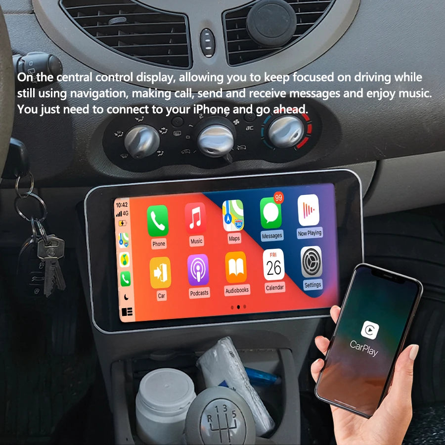 7'' Android 15 Screen Auto Radio For Renault Twingo 2007-2013 Car Multimedia Player Stereo