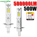 Upgraded H1 LED Headlight 9084 CSP CHIPS 1:1 Halogen Bulb Size 500000LM Super Bright h1 Le