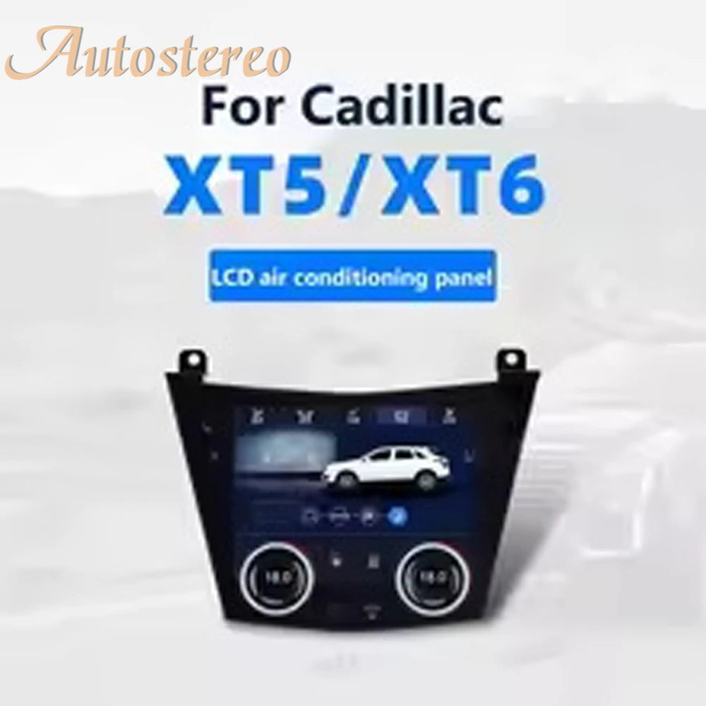 Digital AC Panel Display For Cadillac XT5 XT6 2015-2023 Car GPS Navigation Auto Headunit M