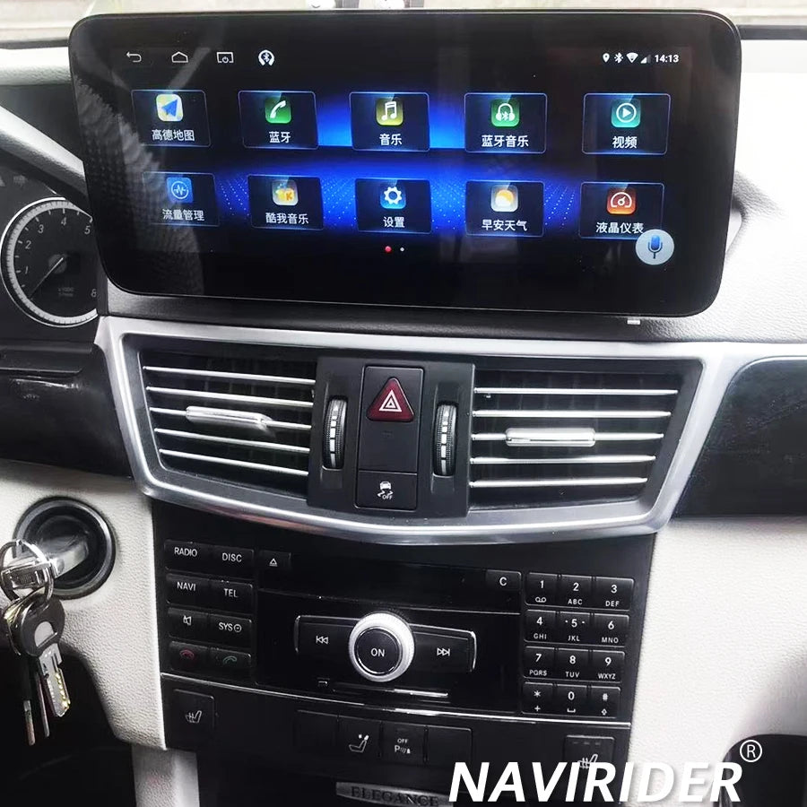 10.25INCH Navi Car radio For Mercedes Benz E Class W212 E200 E230 E260 E300 S212 W207 2010