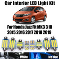 9-Piece LED Interior Light Kit for Honda Jazz Fit MK3 3 III - Canbus Error-Free Bulbs | AUTOKITSHOP
