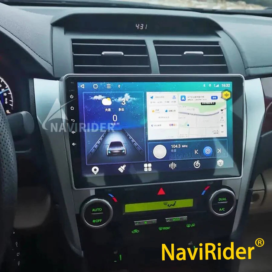 For Toyota Camry 7 XV 50 55 2014 - 2017 US EDITIONe 128GB Android 13 Multimedia Video Play | AUTOKITSHOP