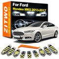 AutoKitShop 8Pcs No Error For Ford Mondeo 5 MK5 2014 2015 2016 2017 LED Bulb Interior for Ford MK5 - Canbus LED Car Light