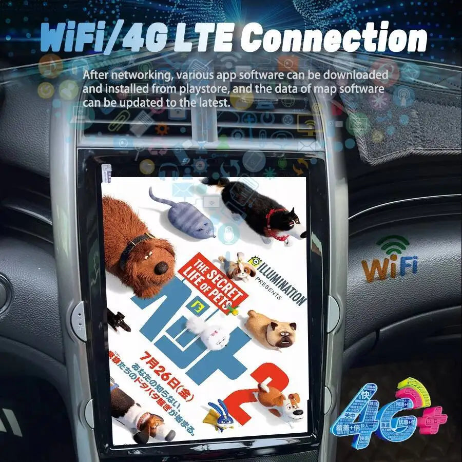 Tape Recorder Multimedia Video Player For Chevrolet Malibu LTZ 2012-2015 GPS Android 15 St