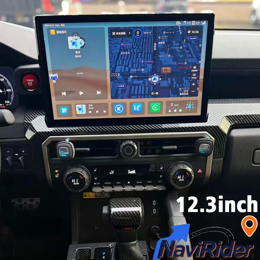 For TOYOTA TACOMA 2024 To Present Car Radio Multimedia Video Player Carplay Navigation GPS | AUTOKITSHOP