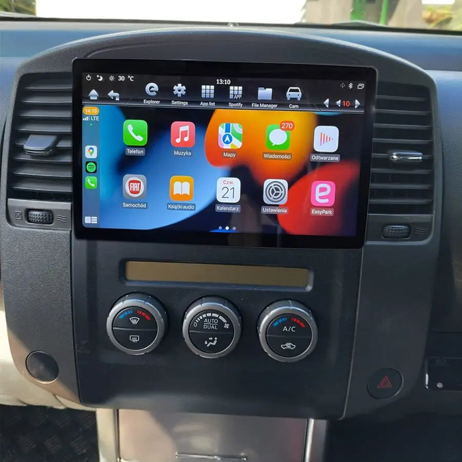 128GB Radio 2Din Car Multimedia Video Player For Nissan Navara STX 2010-14 Android 13 CarP