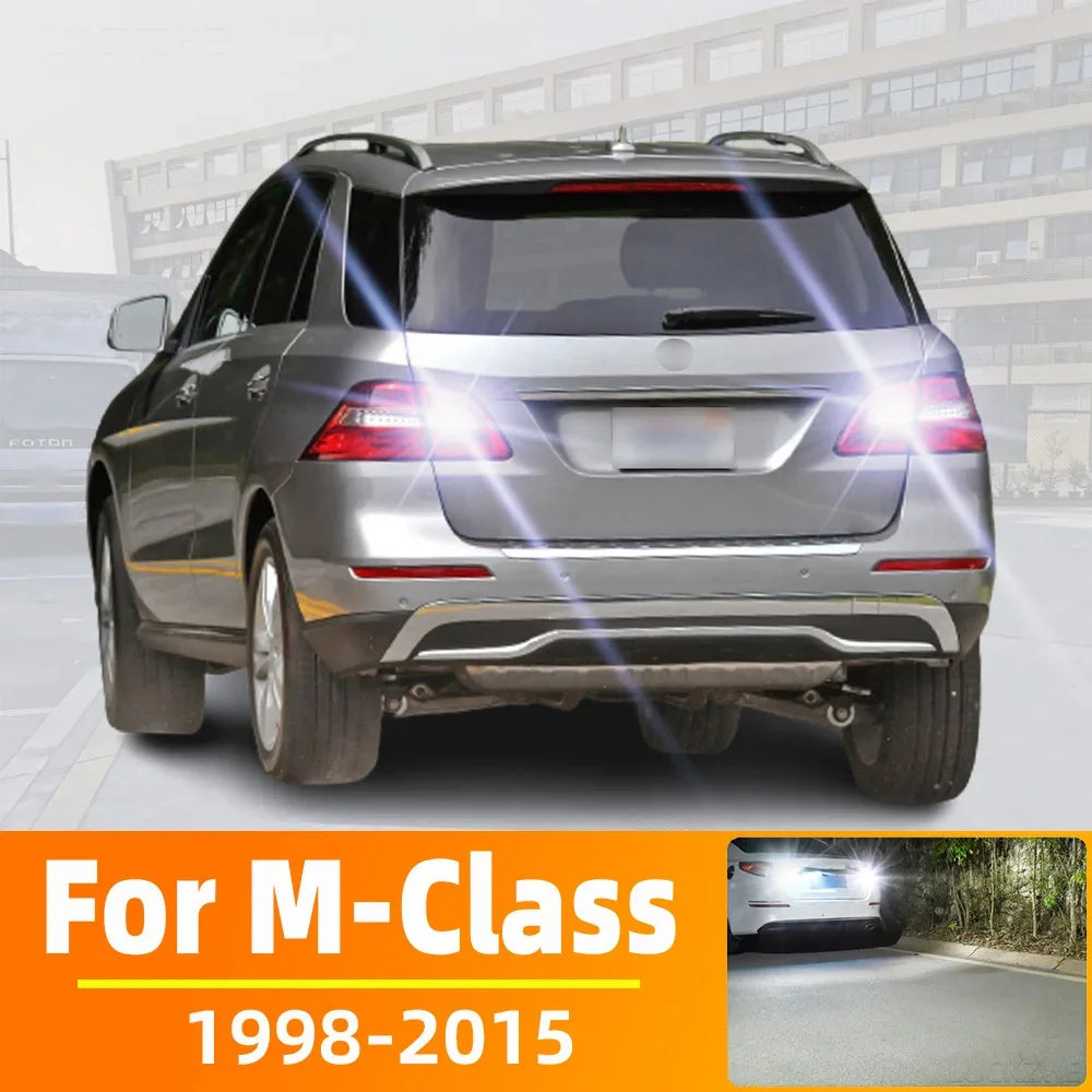 LED Interior Light Kit for Mercedes Benz M Class W163 W164 W166 Accessories 1998-2015 - Canbus Dome Map Door Trunk Bu...