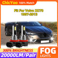 20000LM Fog Lights 60W Canbus Fog Lamps 6000K White 12V Fit For Volvo XC70 1997-2006 2007