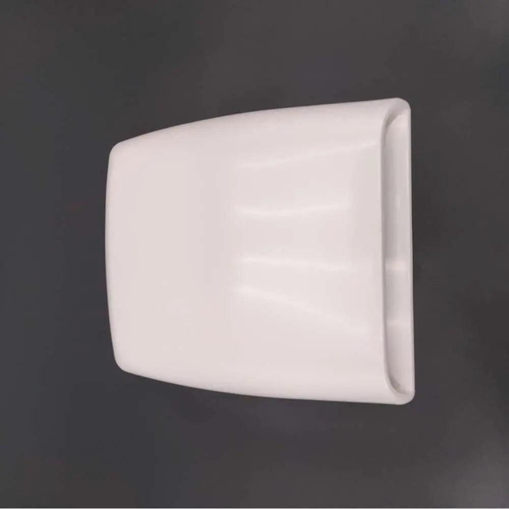 White Car SUV Truck Front Hood Scoop Bonnet Vent Air Intake Cover Trim Universal