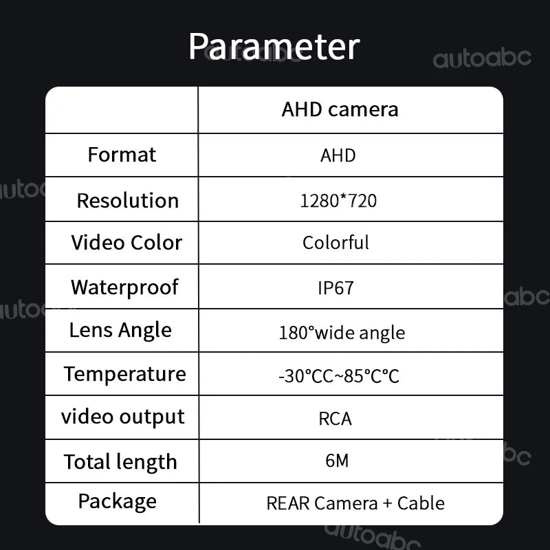 For Audi A3 A4 A5 A6 A7 Q3 Q5L for VW Volkswagen Golf Passat Tiguan Jetta Reverse Camera I | AUTOKITSHOP