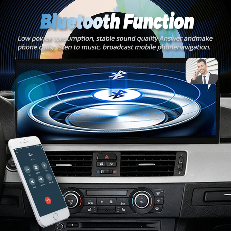 15.8inch Car Radio For BMW 3 Series 5 Series E60 E61 E90 E91 E92 E93 2004-2011 Android Mul