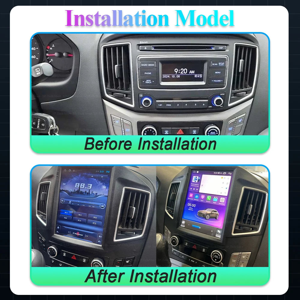 9.7 Inch Android 16 For Hyundai H1 Grand Starex 2017-2018 Car Radio Multimedia Video Playe | AUTOKITSHOP