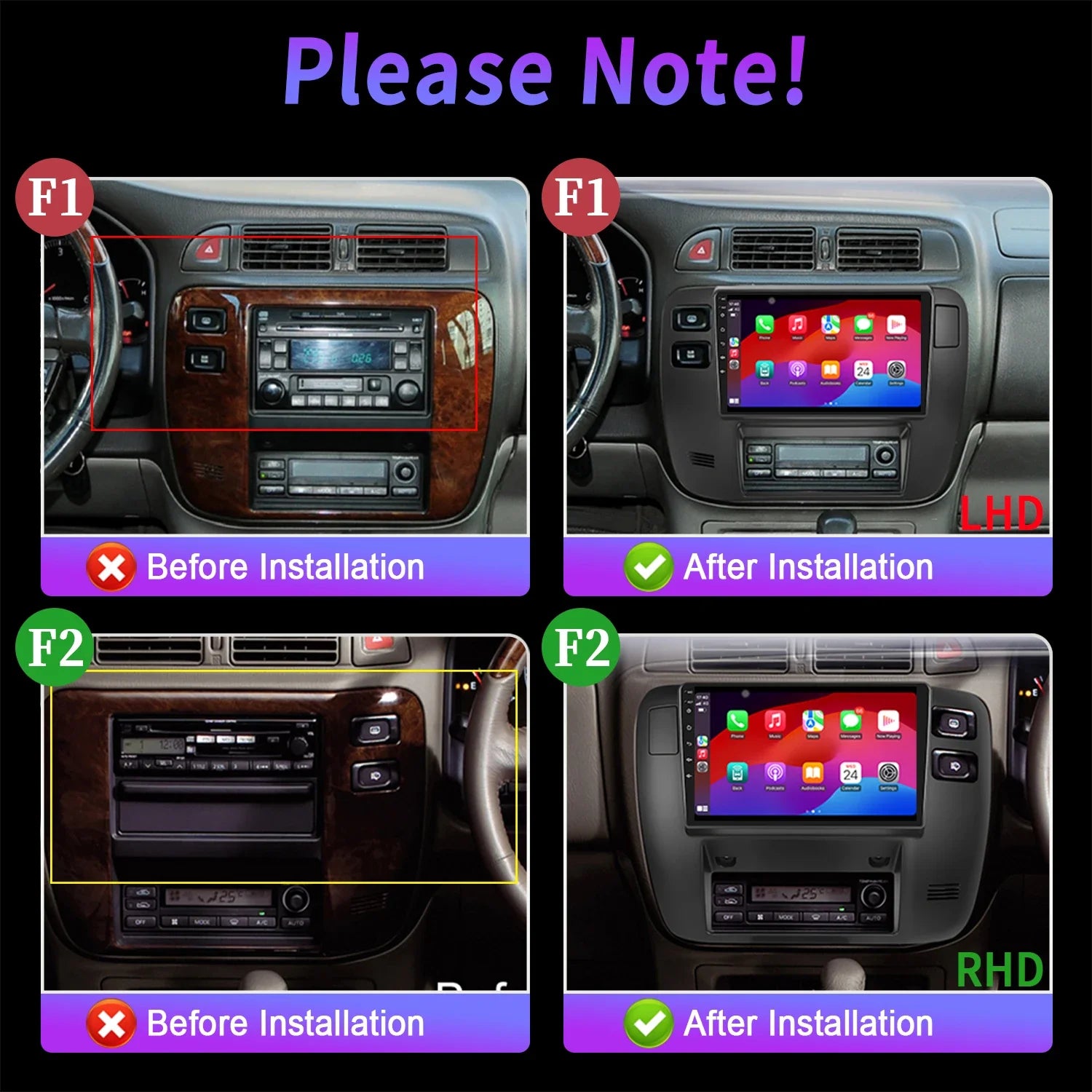 For Nissan Patrol Y61 1997-2005 Car Radio Multimedia Navigation 4G GPS Android 14 Wireless