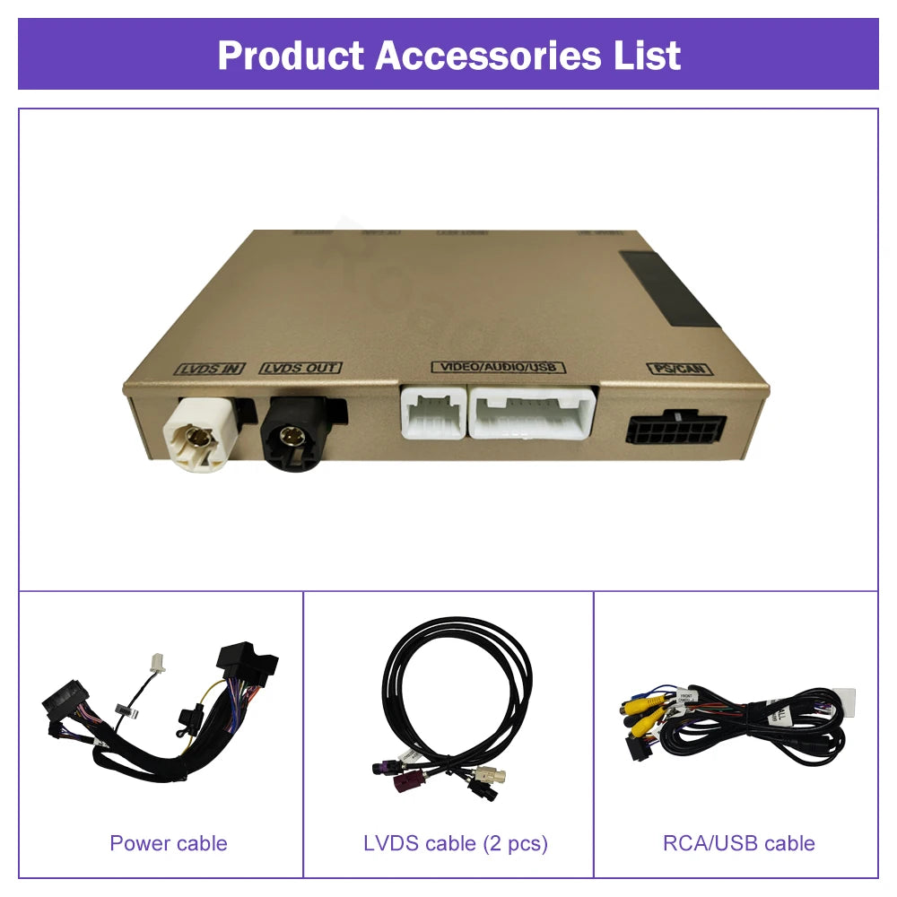 Road Top Wireless Carplay for Peugeot 2008 408 508 2014-2016 Support Wireless Android Auto | AUTOKITSHOP