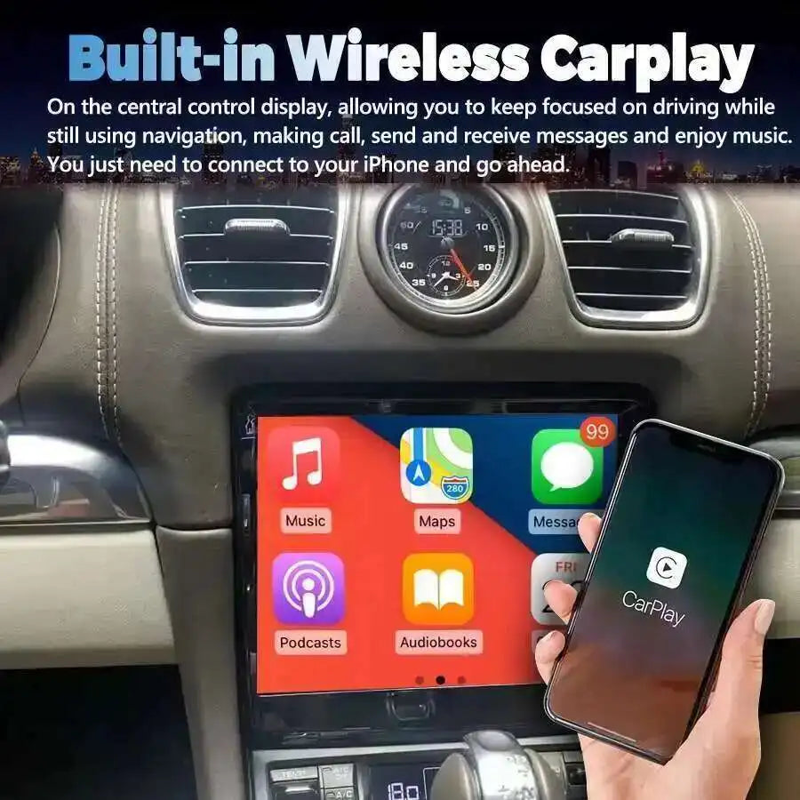 8.4inch For Porsche Boxster 981 Android Touch Screen Stereo Car Radio Multimedia Video Pla