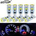 T5 Led Bulb W3W W1.2W Led Auto LED Lamp Led Canbus For Air conditioner button light Instru