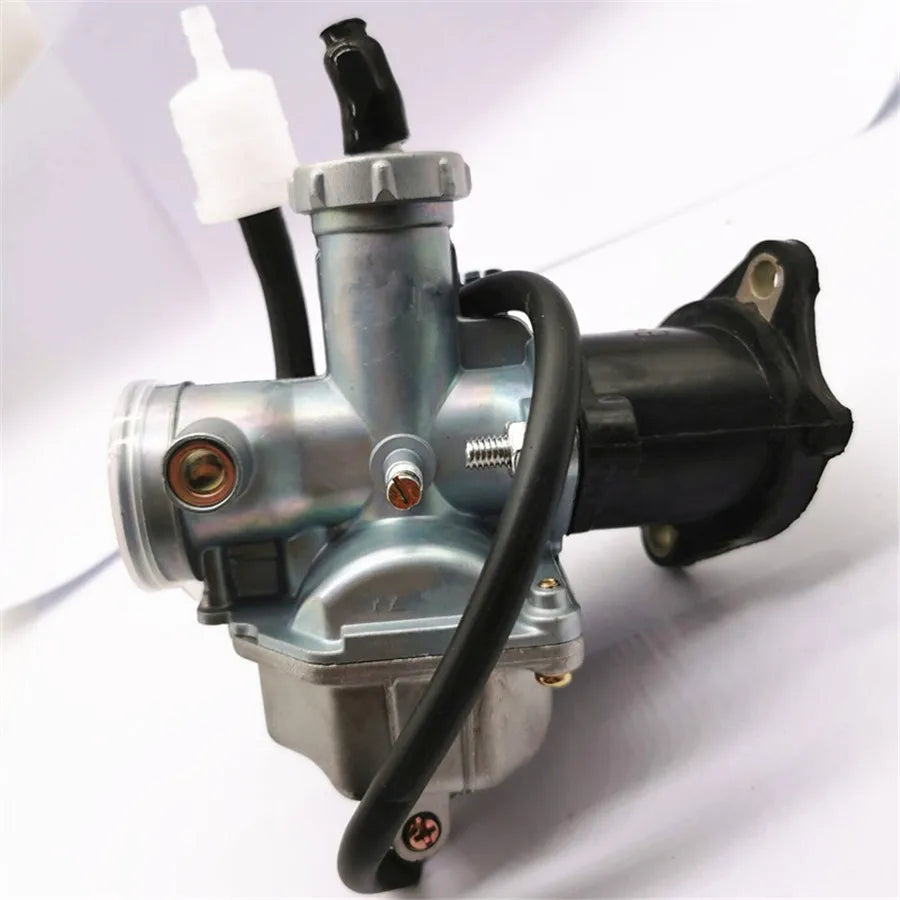 With Intake Manifold Boot Carburetor Carburador Aluminum Alloy For Honda Atc185s Atc200 Xr