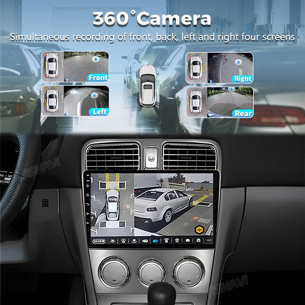 Android 16 For Subaru Forester SG 2002 - 2008 2K QLED Android Car Radio Multimedia Video P