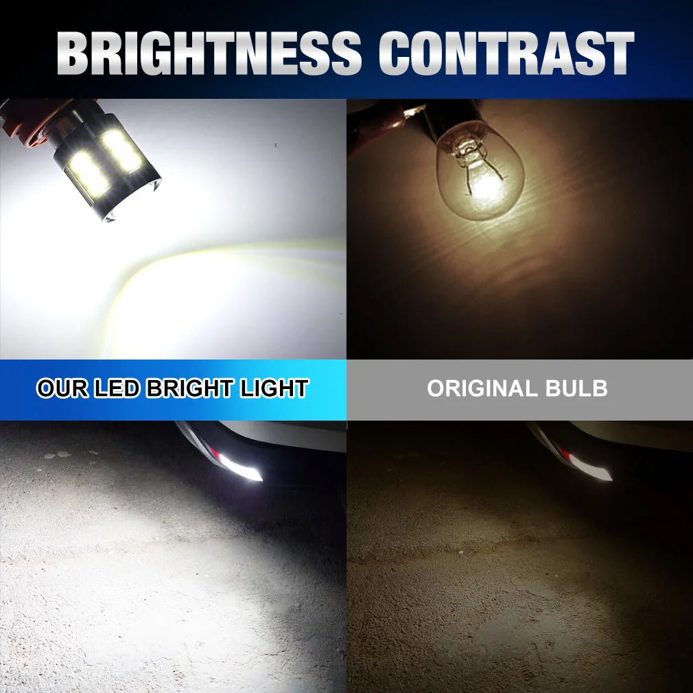 1156 BA15S BAU15S P21W LED Light T20 7443 W21/5W 1157 BAY15D BA15D P21 5W Car DRL Car Ligh