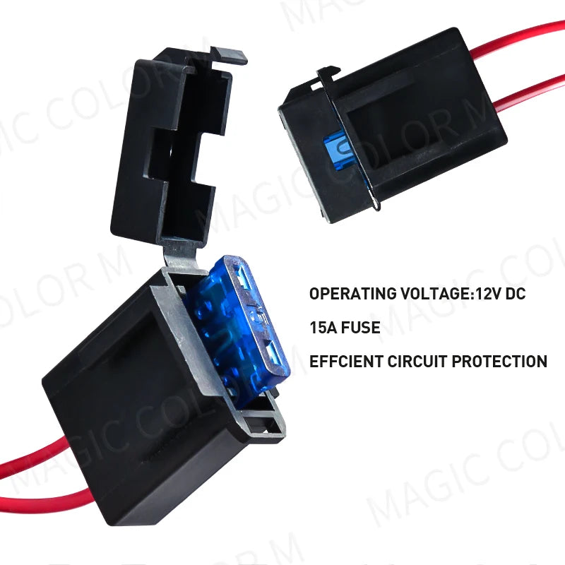 Wires Harness For Car Fog Light Socket Switch Indicator for Toyota Honda Nissan Mitsubishi | AUTOKITSHOP