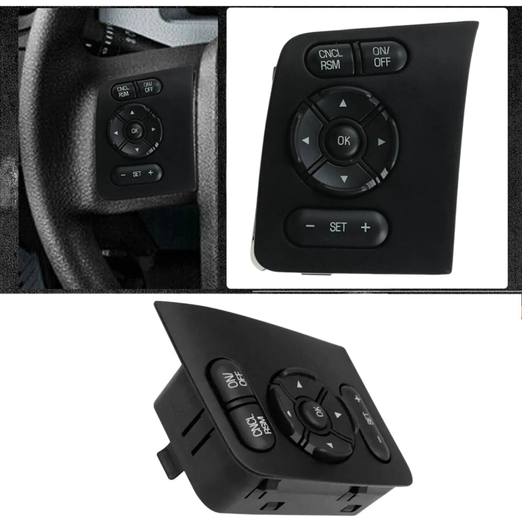 Left Steering Wheel Speed Control Switch BC3T-9E740-AFW BC3T-9E740-AEW SW6770 For Ford F-2