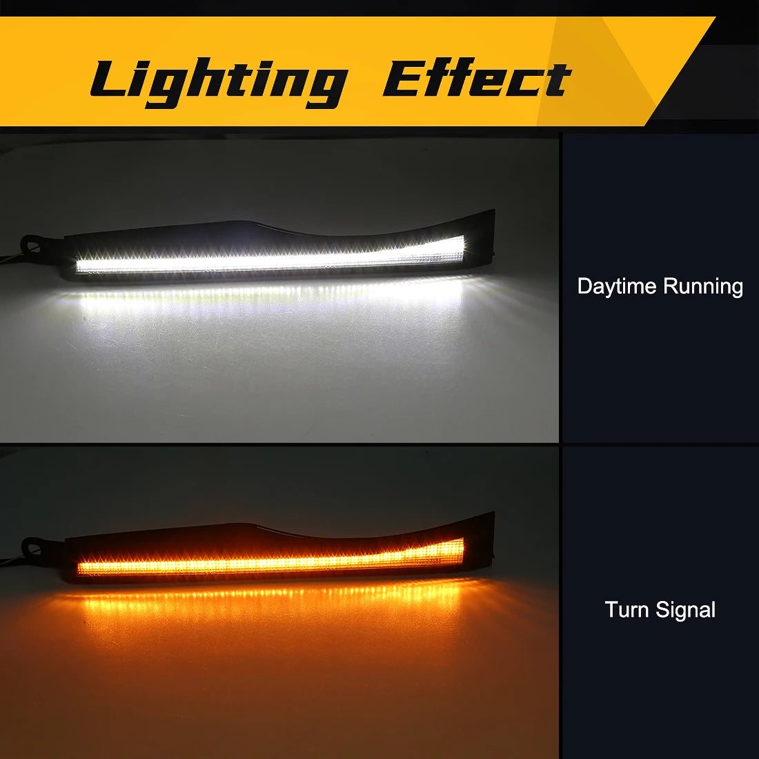 For Toyota Tacoma 2005 2006 2007 2008 2009 2010 2011 Daytime Running Lights LED DRL Turn S | AUTOKITSHOP