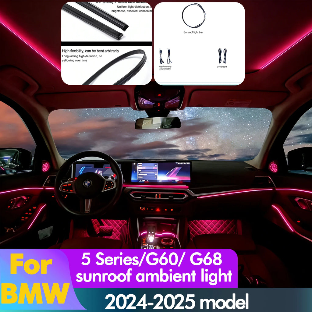 RGB - Ambient Light - for BMW G60 G68 2024-2025 - Car Interior Lighting