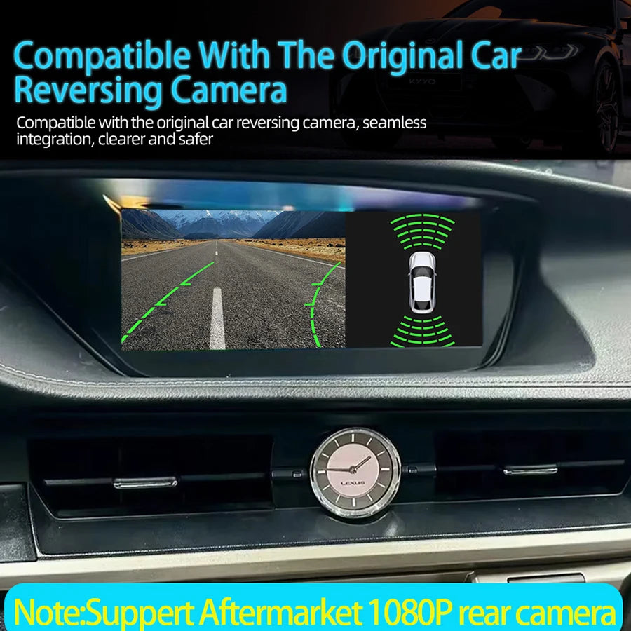10.25inch Linux Car Radio Screen For Lexus ES ES300h ES350h ES300 ES330 ES350 2013 -2017 C