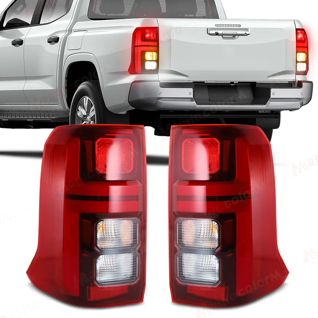 Tail Lamps For Mitsubishi Triton L200 2024 2025 Rear Driving Reverse Brake Dynamic Turn Si | AUTOKITSHOP