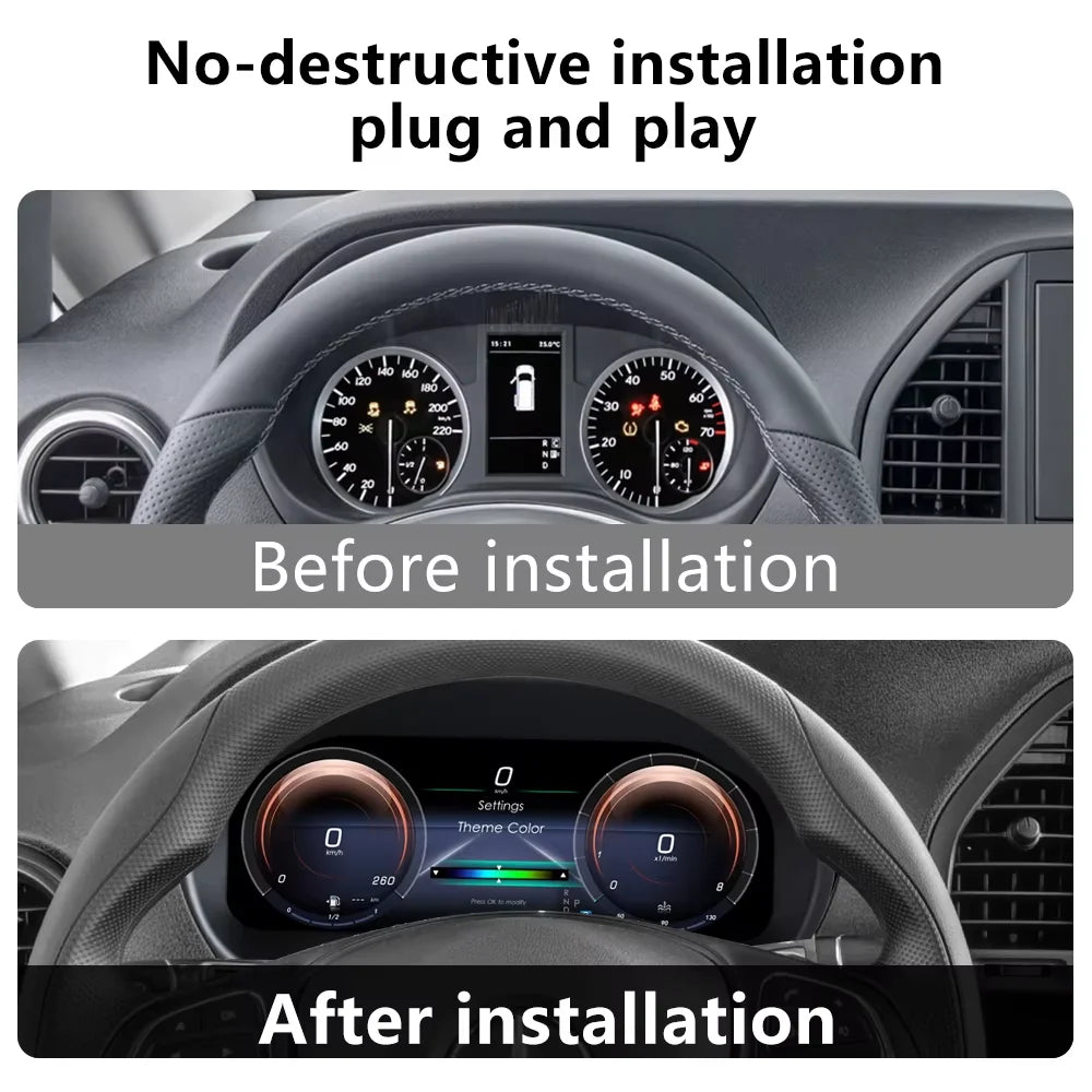LED Interior Light Kit for Mercedes W447 2016-2023 - Canbus Error-Free Interior Bulbs