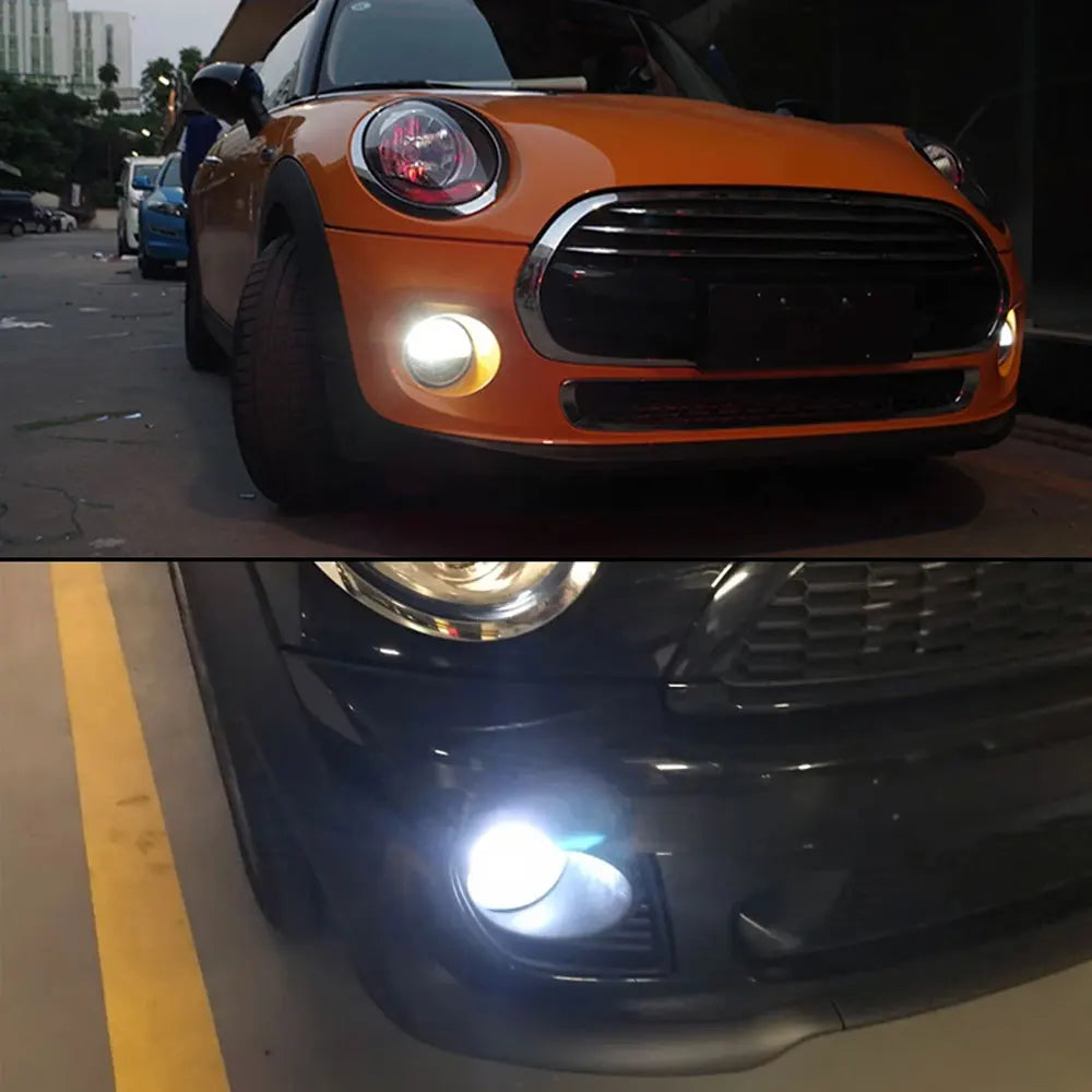 2-Piece LED Interior Light Kit for BMW E46 Mini Cooper F54 F55 F56 R52 R53 R55 R56 Parking Lights - Canbus Error-Free...