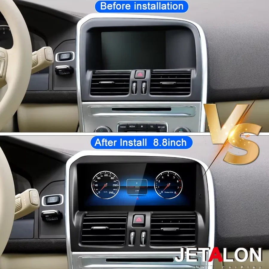 For Volvo XC60 2009-2017 Car Radio Multimedia Video Player Android 15 GPS Navigation Car S | AUTOKITSHOP