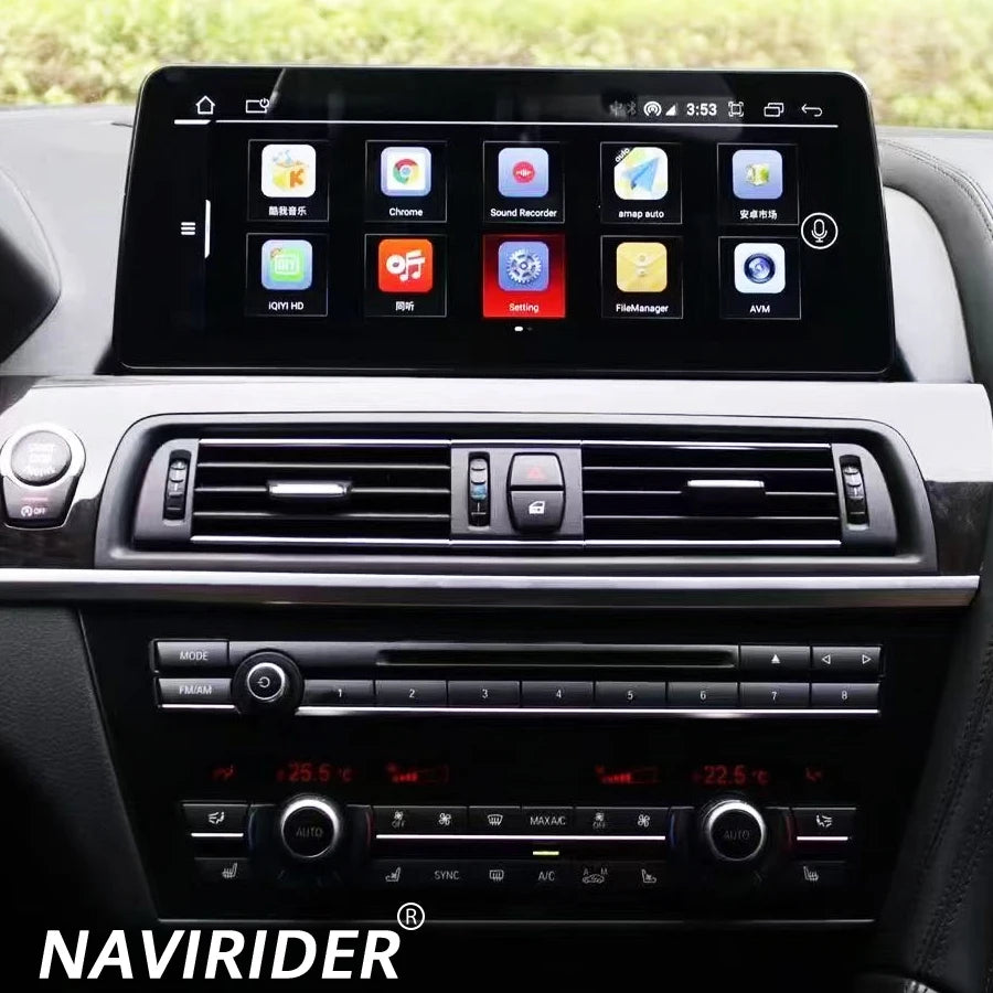 DSP Built-in 360 CarPlay Car Radio For BMW 6 Series F06 F12 F13 Car Multimedia Video Playe