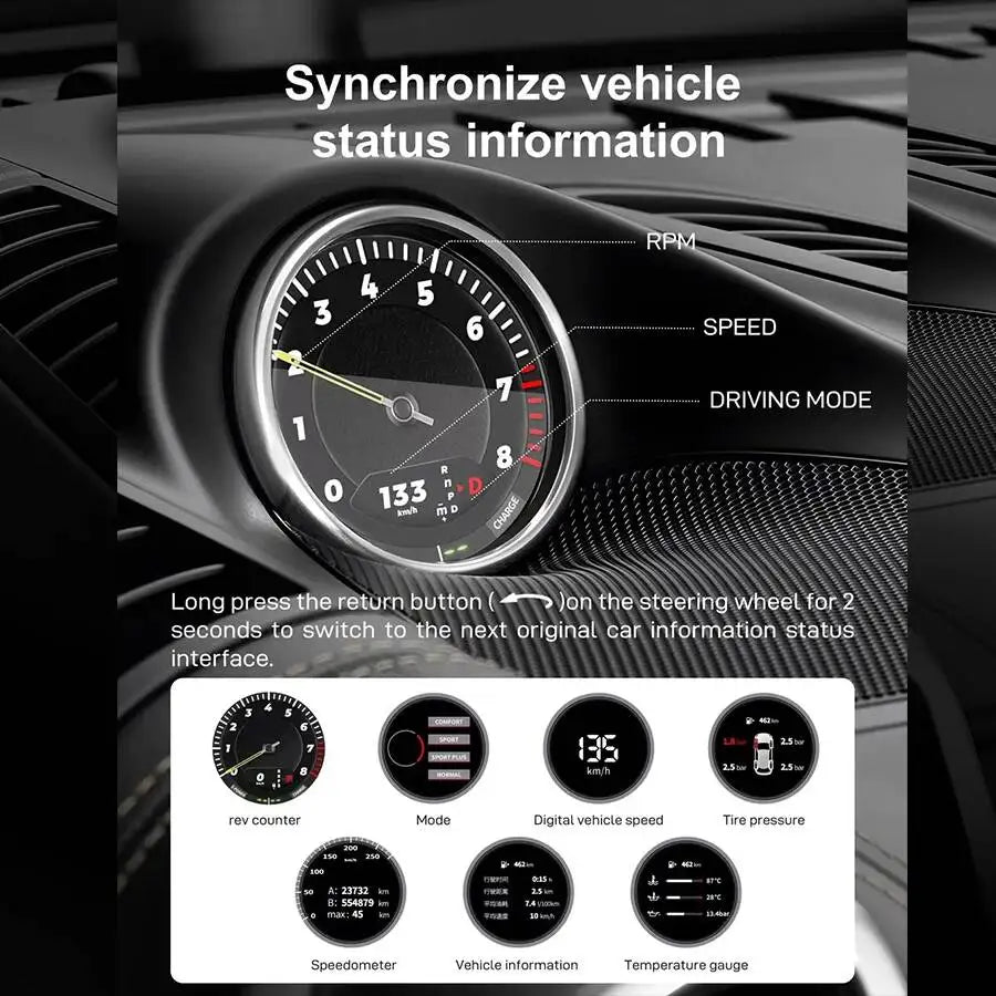 LED Interior Light Kit for Porsche - Canbus Error-Free Interior Bulbs