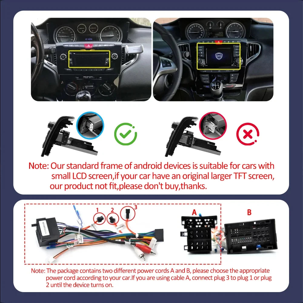 7" Car Radio For Lancia Ypsilon 2011 2012 2013 2014 2015 2016 Android 16 Multimedia Video  | AUTOKITSHOP